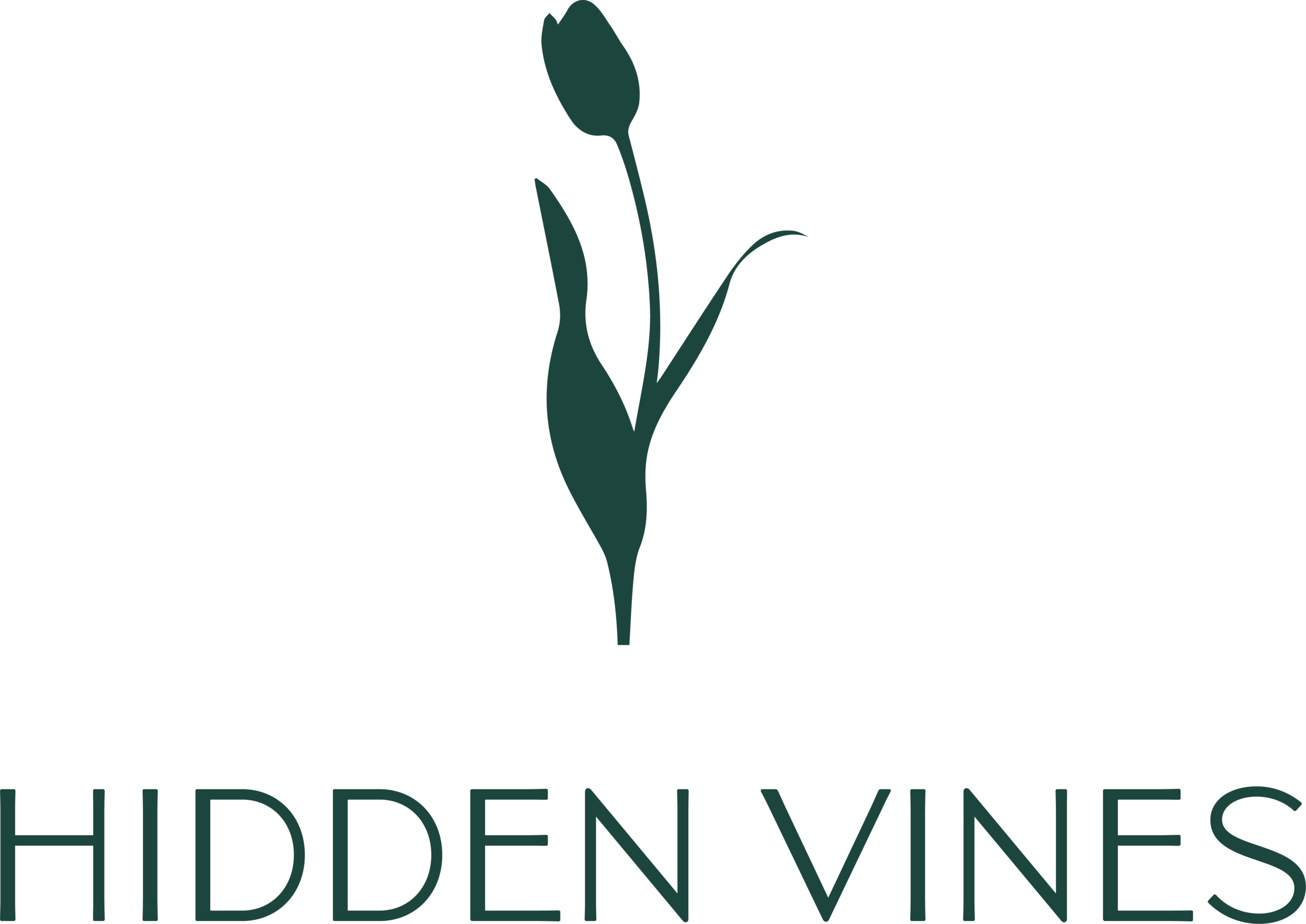 Hidden Vines Logo Stacked_green